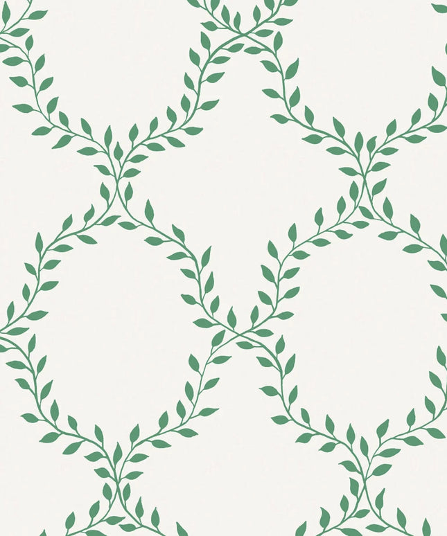 Tapetai pagaminti Švedijoje - S10389. Wilma, Green