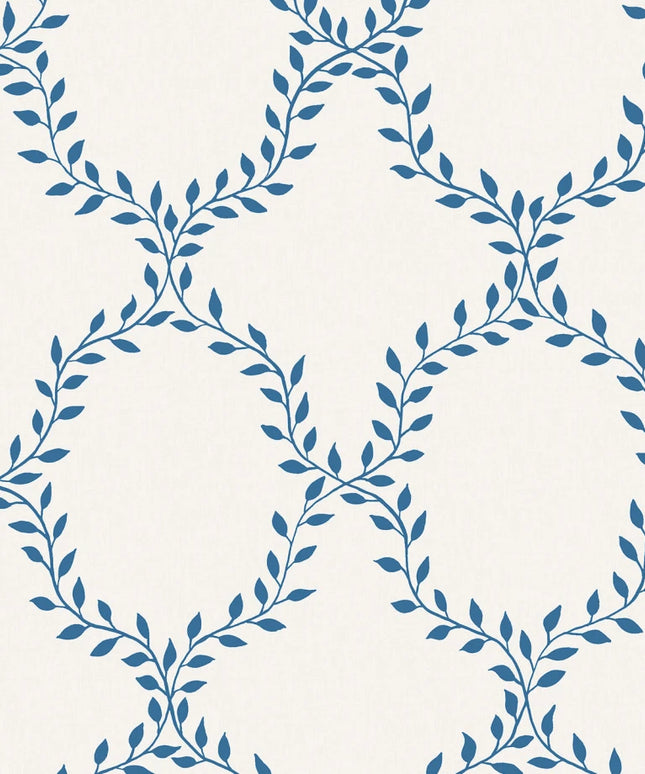 Tapetai pagaminti Švedijoje - S10390. Wilma, Blue