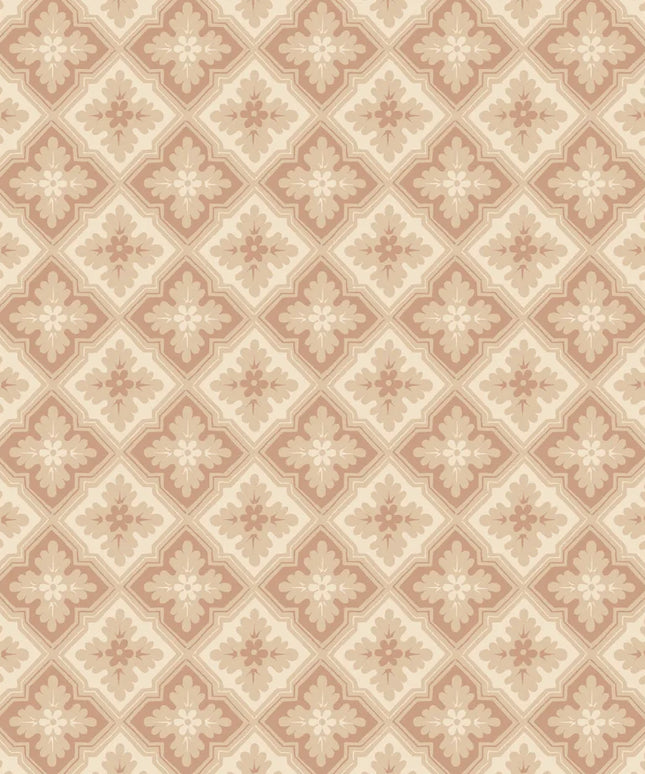Tapetai pagaminti Švedijoje - S10454. Edvin, Terracotta