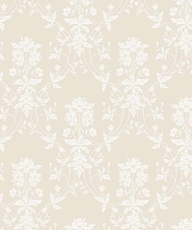 Tapetai pagaminti Švedijoje - S10459. Alva, Beige