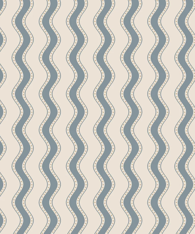 Tapetai pagaminti Švedijoje - S10474. Erik, Indigo Blue