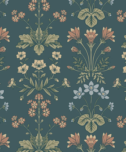 Tapetai pagaminti Švedijoje - S10477. Maj, Midnight Blue