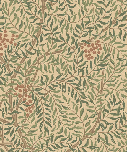 Tapetai pagaminti Švedijoje - S10496. Simon, Garden Green