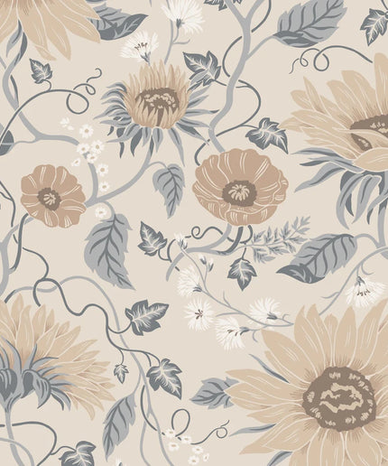 Tapetai pagaminti Švedijoje - S10556. Solveig, Misty Blue
