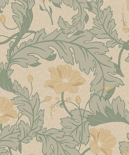 Tapetai pagaminti Švedijoje - S10560. Charlotta, Yellow