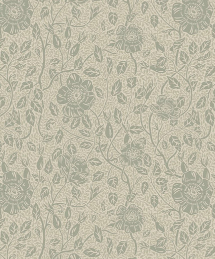Tapetai pagaminti Švedijoje - S10569. Anton, Sage Green