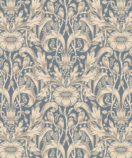 Tapetai pagaminti Švedijoje - S10571. Emil, Indigo Blue