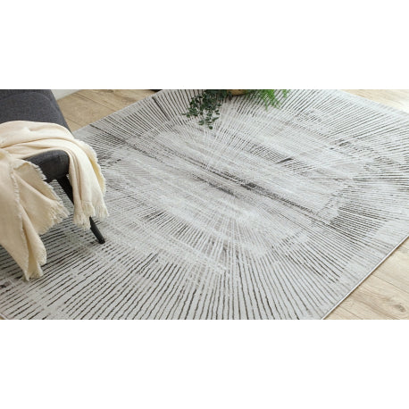 BLISS Z206AZ256 kilimas šviesiai pilka / pilka - Linijos, modernus, struktūrinis