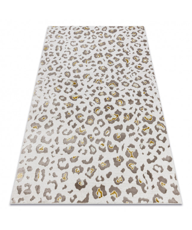 BLISS Z232AZ128 kilimas kreminė / smėlio spalvos - Leopardo raštas, modernus, struktūrinis