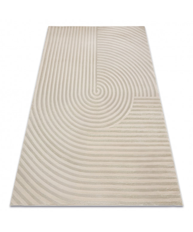 Kilimas BALANCE 1921 taupe - Geometrinis, struktūrinis, glamour