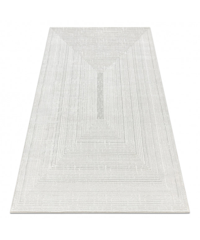 Kilimas BALANCE 8788 kremas - Geometrinis, struktūrinis, glamour