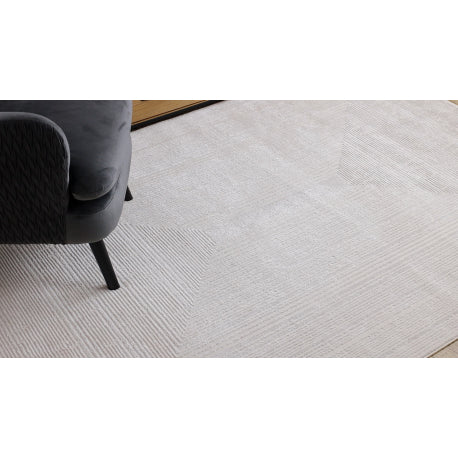 Kilimas BALANCE 8788 kremas - Geometrinis, struktūrinis, glamour