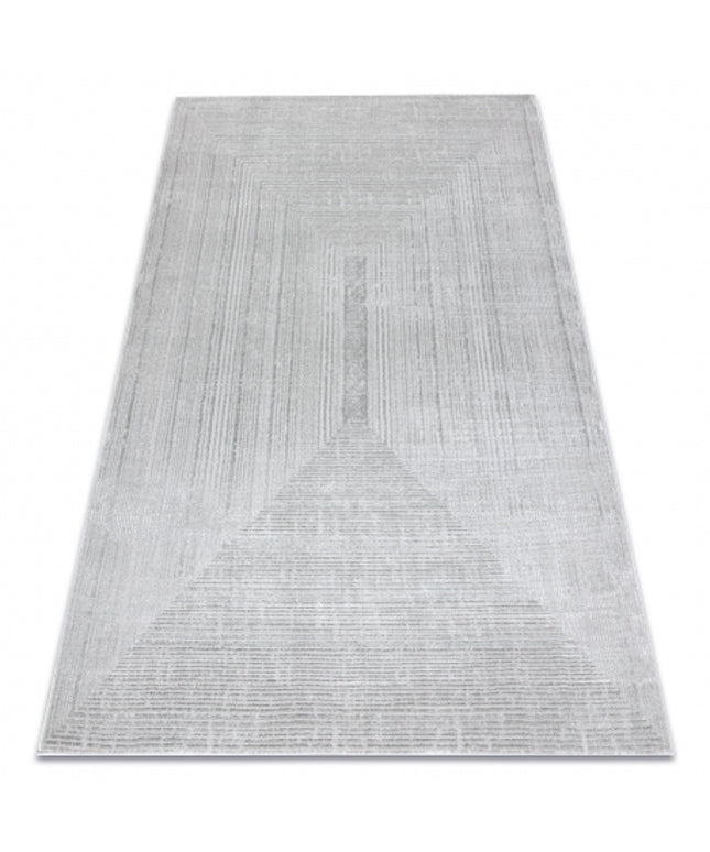 Kilimas BALANCE 8788 pilka - Geometrinis, struktūrinis, glamour