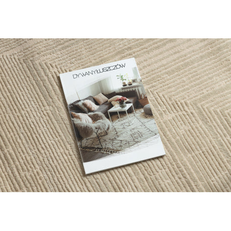 Kilimas BALANCE 8788 taupe - Geometrinis, struktūrinis, glamour