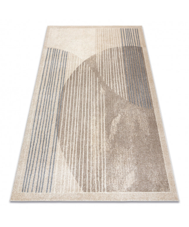 Kilimas FUSION 0815 kreminis / smėlio spalvos - Geometrinis, modernus, abstraktus
