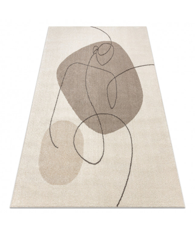 Kilimas FUSION 8299 kreminis / smėlio spalvos - Geometrinis, modernus, abstraktus