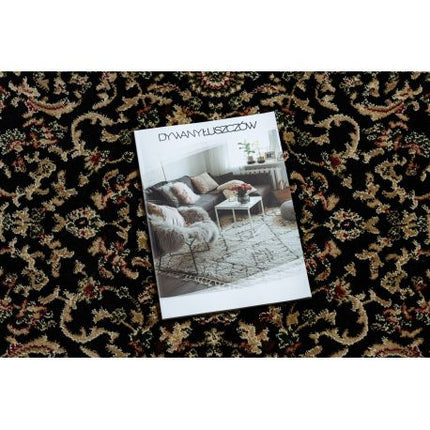 Kilimas ROYAL ADR Apskritas kilimas dizainas 1745 juoda