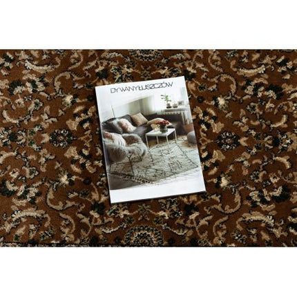 Kilimas ROYAL ADR Apskritas kilimas dizainas 1745 rudas