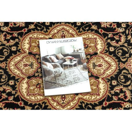 Kilimas ROYAL ADR Apskritas kilimas dizainas 521 juoda