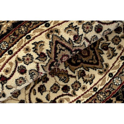 Kilimas ROYAL ADR Apskritas kilimas dizainas 521 karamelė