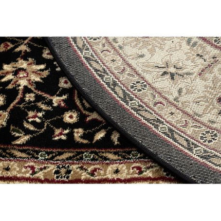 Kilimas ROYAL ADR ovalus dizainas 521 juoda