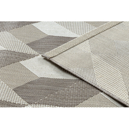 Kilimas sizalio virvelės FLAT 48624/686 kauliukai 3D