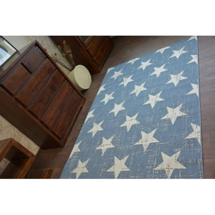 Kilimas sizalio virvelės FLAT 48648/591 Žvaigždės