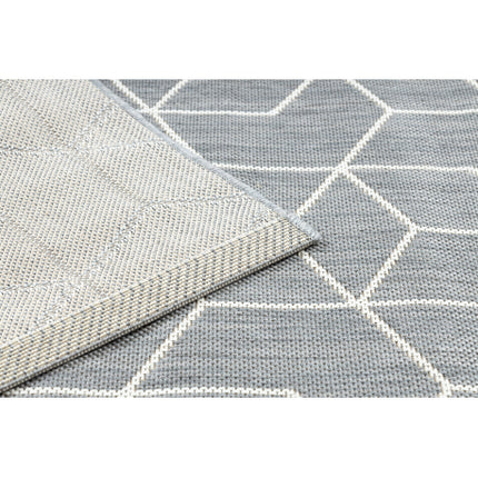 Kilimas sizalio virvelės FLAT 48655/637 kauliukai 3D