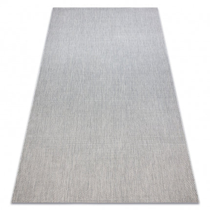 Kilimas sizalio virvelės FLAT 48663/037 sidabras Sklandus