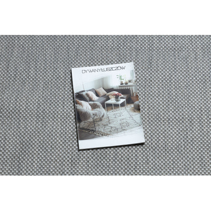 Kilimas sizalio virvelės FLAT 48663/037 sidabras Sklandus