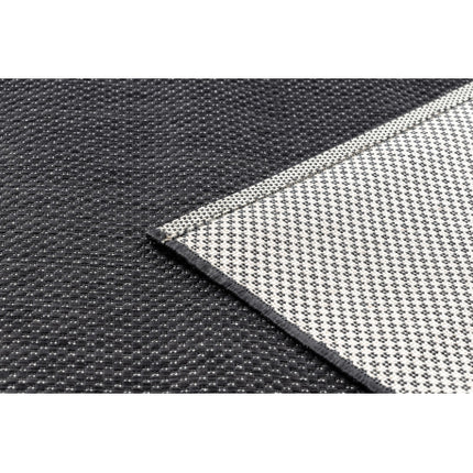 Kilimas sizalio virvelės FLAT 48663/090 juoda Sklandus