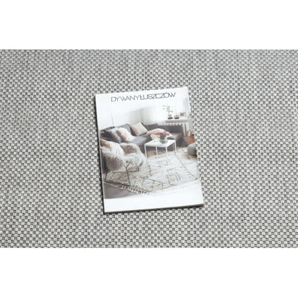 Kilimas sizalio virvelės FLAT 48663/320 pilka Sklandus