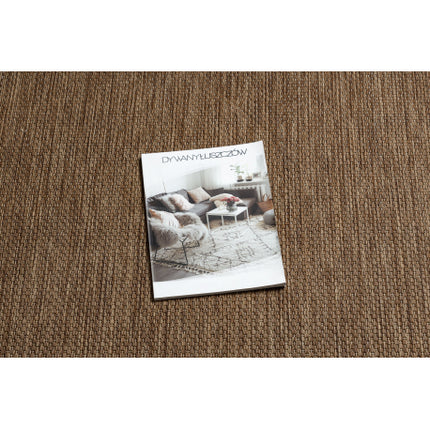 Kilimas sizalio virvelės FLAT 48663/870 rudas Sklandus