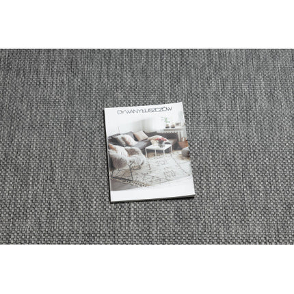 Kilimas sizalio virvelės FLAT 48663/920 antracitas Sklandus
