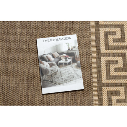 Kilimas sizalio virvelės FLOORLUX 20014 kava / mais
