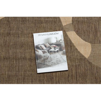 Kilimas sizalio virvelės FLOORLUX 20078 kava / mais