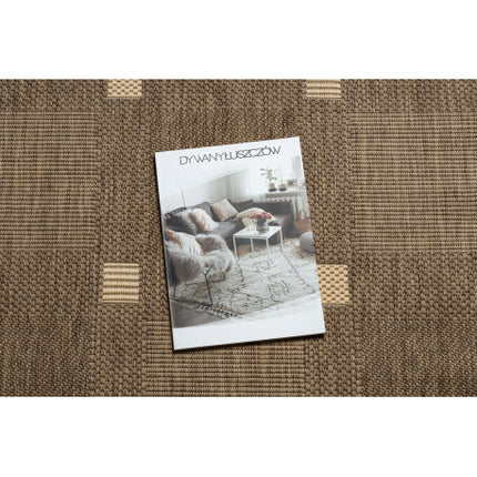 Kilimas sizalio virvelės FLOORLUX 20079 kava / mais