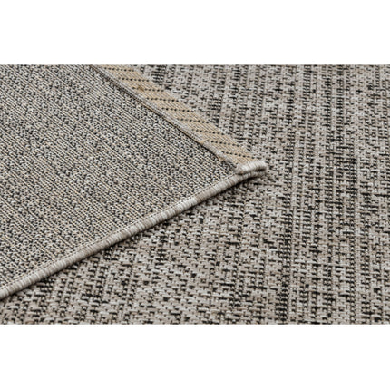 Kilimas sizalio virvelės FLOORLUX 20389 sidabras / juoda mélange