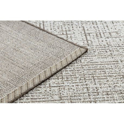 Kilimas sizalio virvelės FLOORLUX 20401 Rėmelis šampanas / taupe
