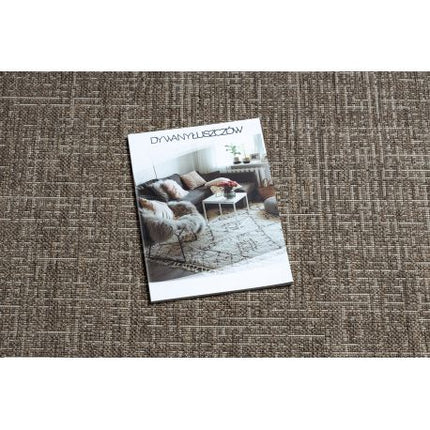 Kilimas sizalio virvelės FLOORLUX 20401 Rėmelis taupe / šampanas