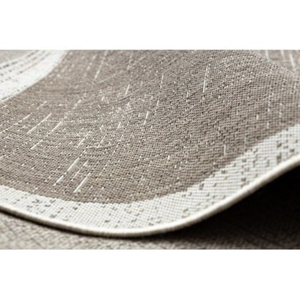 Kilimas sizalio virvelės FLOORLUX 20401 Rėmelis taupe / šampanas