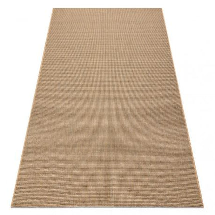 Kilimas sizalio virvelės FLOORLUX 20580 sklandžiai, vienodas, vienspalvis - natural / kava