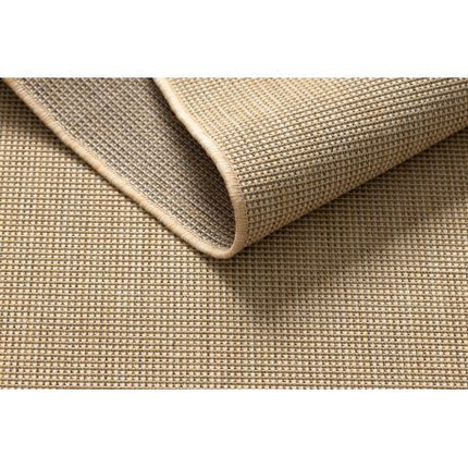 Kilimas sizalio virvelės FLOORLUX 20580 sklandžiai, vienodas, vienspalvis - natural / kava