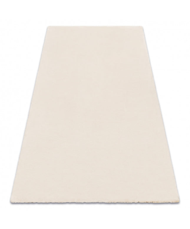 Kilimas TEDDY NEW sand 52 Šagrenės smėlio spalvos labai storas, pliušinis, nuo slydimo