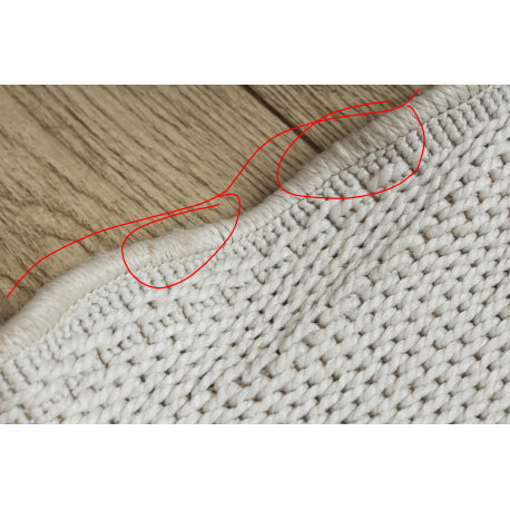 Kilimas TIMO 5979 aplis sizalio lauke baltas - ANTROS KLASĖS PRODUKTAS
