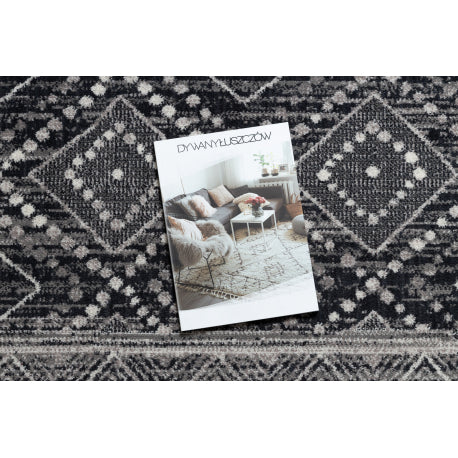 Kilimas vilna ANGEL 7886 / 52055 Rombai, etninis pilka / smėlio