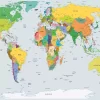 Pasaulio politinis žemėlapis - 2644VEKW