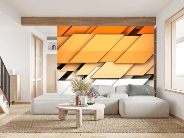 Fototapetas, 3D, figūrų abstrakcija - 15446707