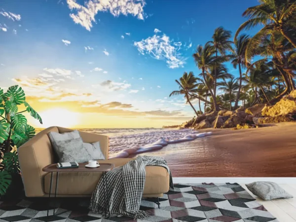 Fototapetas, gamta, papludimys ir saulėlydis - 39577231